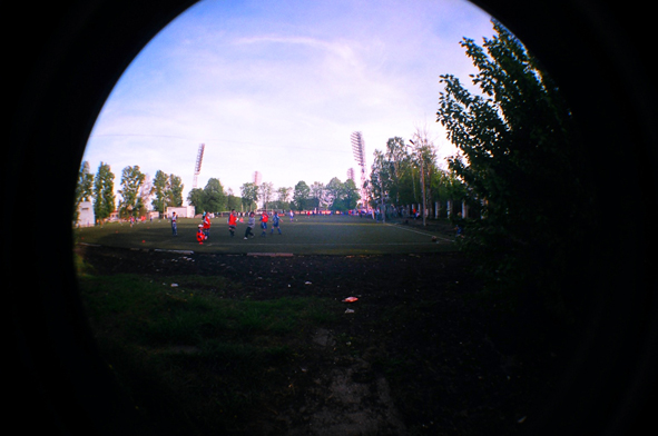 mazie futbolisti Daugavas stadionā